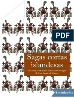 Sagas Cortas Islandesas - Anonimo