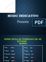 Modo Indicativo