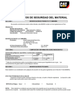 MSDS - CAT SAE 30 (Aceite para Transmisiones y Trenes de Impulsión) - Actualizada