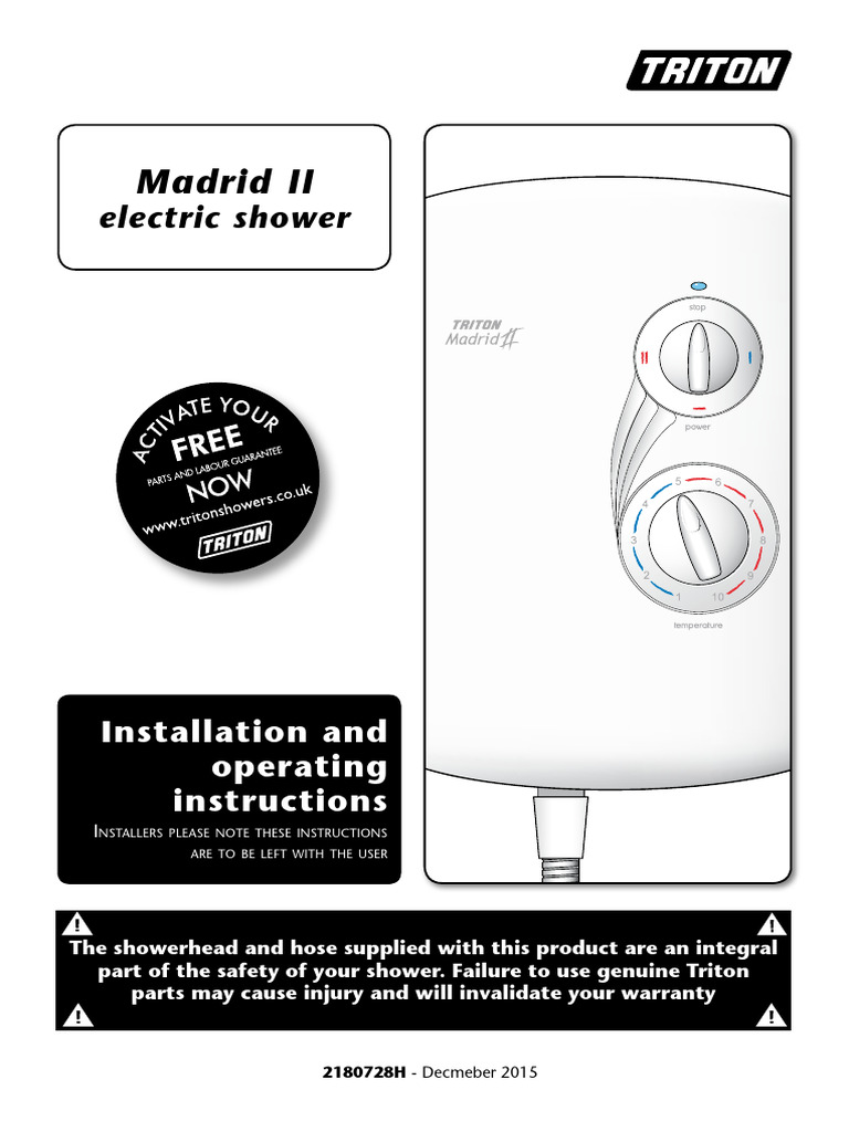 Triton Madrid II PDF Fuse (Electrical) Ac Power Plugs And Sockets