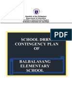 Contingency Plan-DRRM - BES