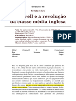 HILL, C. Cromwell e A Revolução Da Classe Média Inglesa. Artigo.