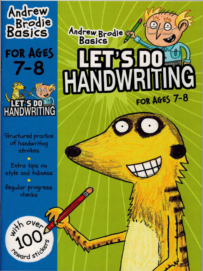 Let - S Do Handwriting For Ages 7-8 | PDF