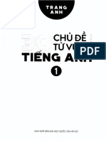 30 Chủ Đề Từ Vựng Tiếng Anh 1 - Phiên Bản 2019 - Cô Trang Anh