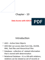 Bca Chapter 10 - Ado - Net With Database