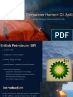 POM Assignment-2 (Deepwater Horizon Oil Spill