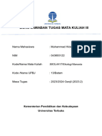 TMK 3 Ekologi Manusia