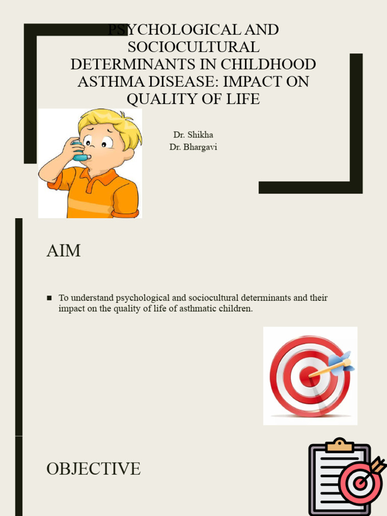 ARTICLE REVIEW ASTHMA PDF Asthma Psychology