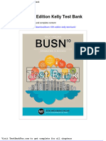 Full Download Busn 10th Edition Kelly Test Bank