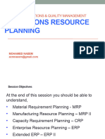 8-Operations Resource Planning