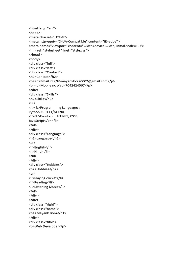 lang en html