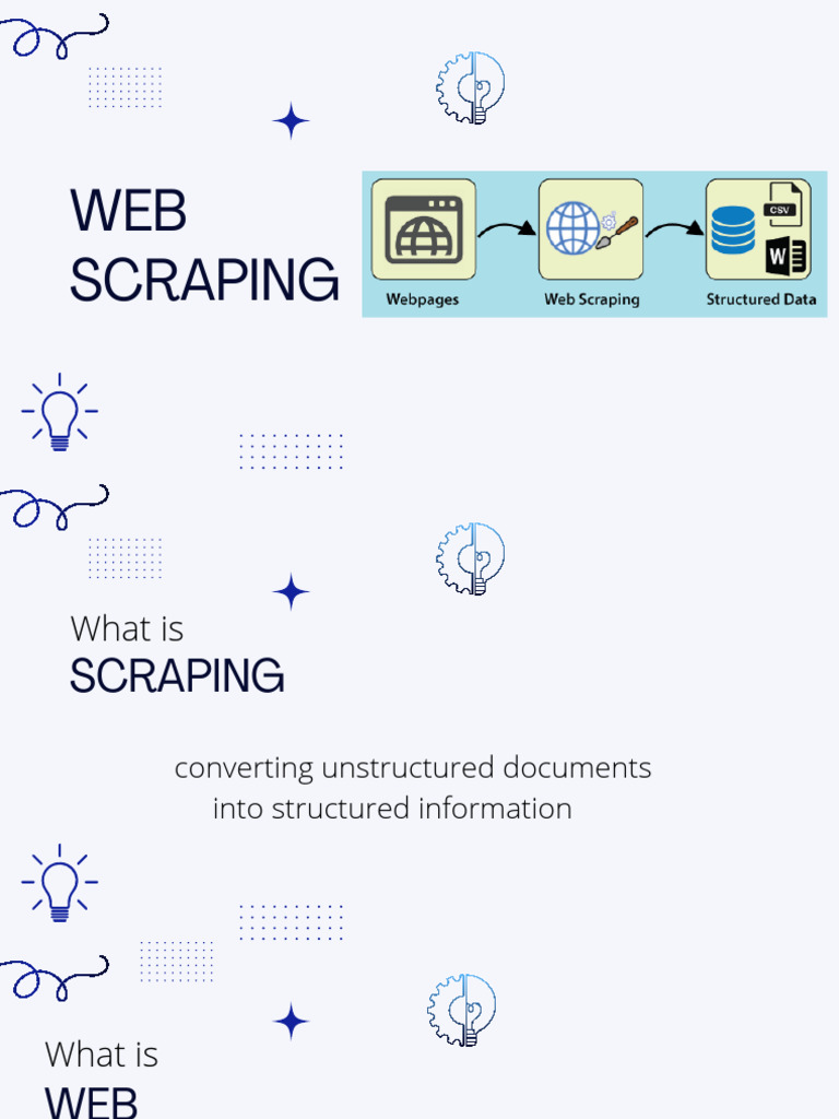 WEB SCRAPING | PDF