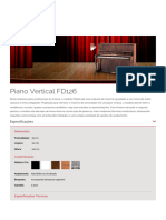 Piano Vertical FD126 - Fritz Dobbert