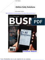 Full Download Busn 5 5th Edition Kelly Solutions Manual