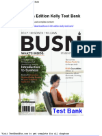 Full Download Busn 6 6th Edition Kelly Test Bank