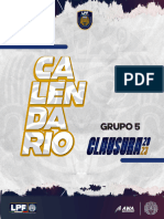 Calendario Grupo 5