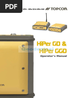 Topcon Manual Gps Centimetrico Hiper GD y GGD en