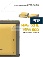 Topcon Manual Gps Centimetrico Hiper GD y GGD en