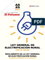 Ley General de Electrificación Rural