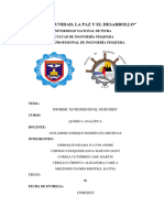 Informe Muestreo Química