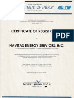 Attachment 2 - NESI Esco - Certificate