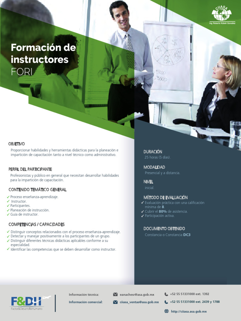 Formacion de Instructores - FORI | PDF