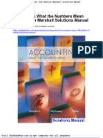 Full Download Accounting What The Numbers Mean 10th Edition Marshall Solutions Manual