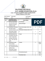 Format Materi Esensial Matematika 8