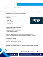 Tarea #2 - ¡Compra en La Tienda Virtual PythonLand! PDF