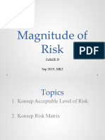 Magnitude of Risk 2019