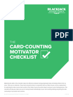 Card Counting Checklist