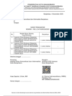 Surat Pengantar SP4N Lapora