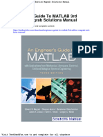Full Download Engineers Guide To Matlab 3rd Edition Magrab Solutions Manual