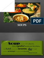 Soups - Introduction and Classification