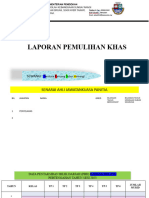 LAPORAN PEMULIHAN KHAS