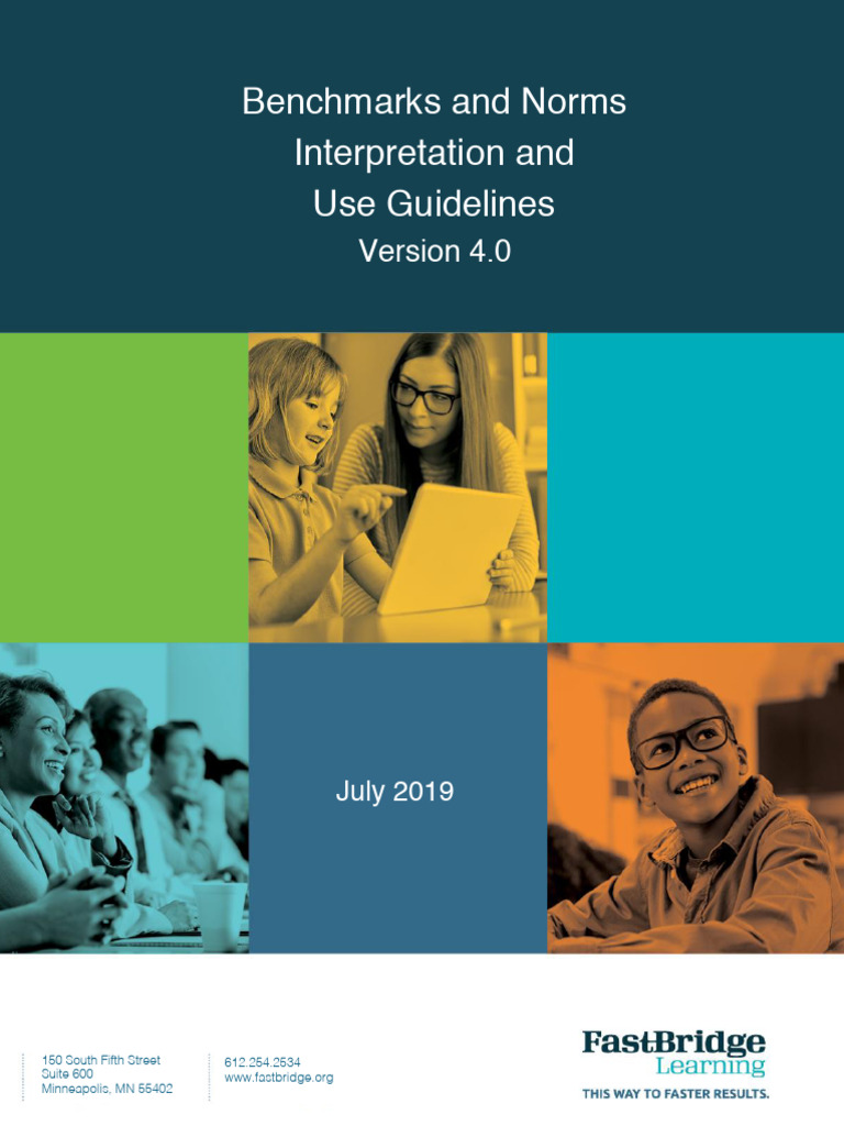 FastBridge Benchmarks and Norms Interpretation Guide Most-Recent | PDF ...