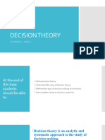 Decision Theory Part 1