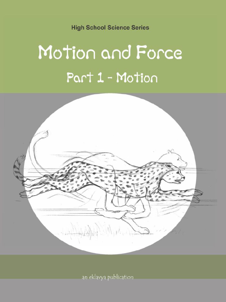 Motion & Force: High School Module | PDF | Speed | Understanding