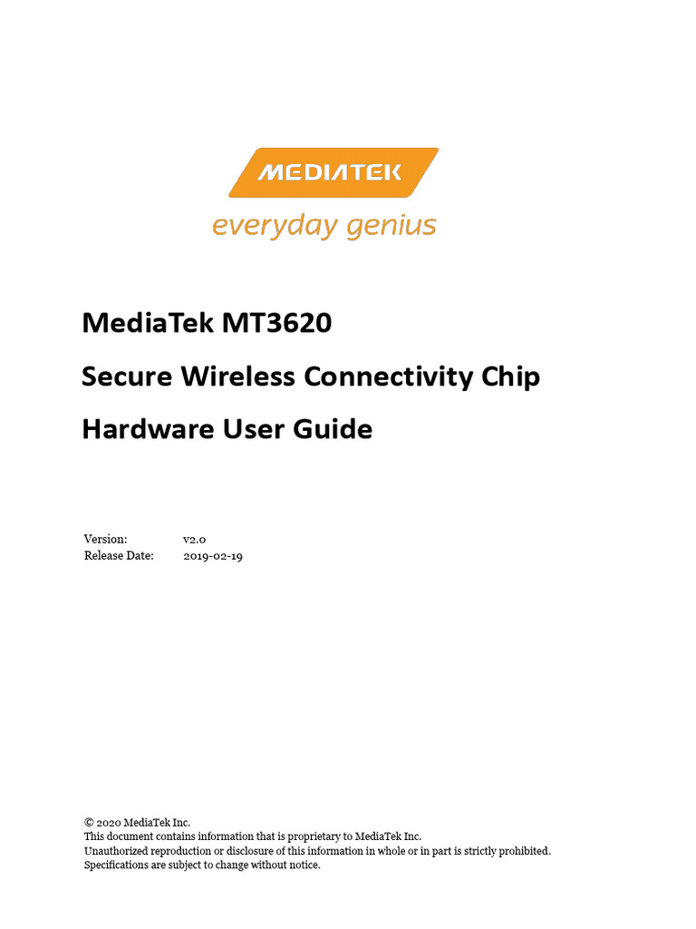 MT3620 Hardware User Guide v2.0 PDF Antenna (Radio) Electronic