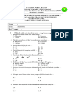 Soal Kurma KLS 1ab