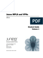 Junos Mpls and VPNS: Student Guide