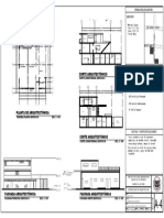 Corte Arquitectónico: Croquis de Localización Ubicación