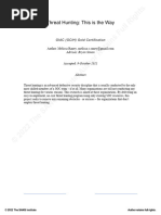 CPNI 2016 Hostile Recconnaissance Guidance | PDF | Security | Computer ...