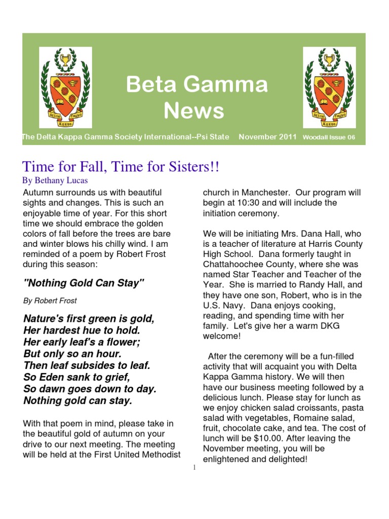 November, 2011 PDF Pancake Essays