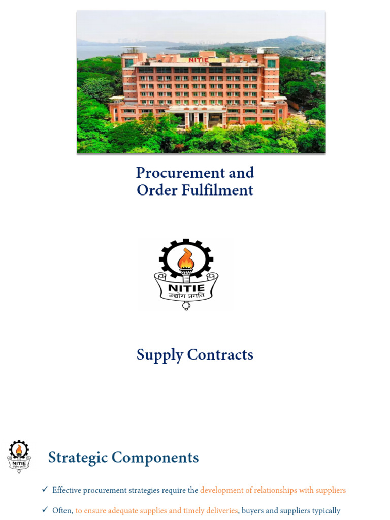 POF 06 Supply Contracts PDF Retail Profit (Economics)