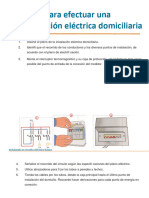 Pasos para Efectuar Instalación