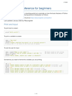 000 Python Basics Reference