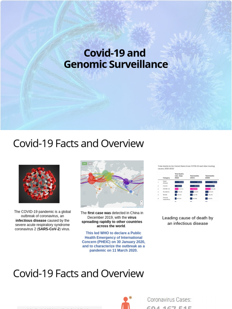 Covid19 and Genomic Surveillance | PDF | Microorganism | Diseases And ...