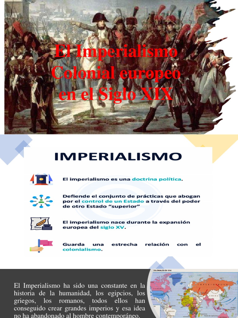 Imperialismo Colonial Del Siglo XIX | PDF