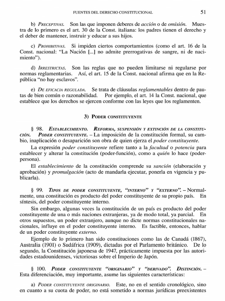 Poder Constituyente en Argentina | PDF | Constitución | Separación de ...